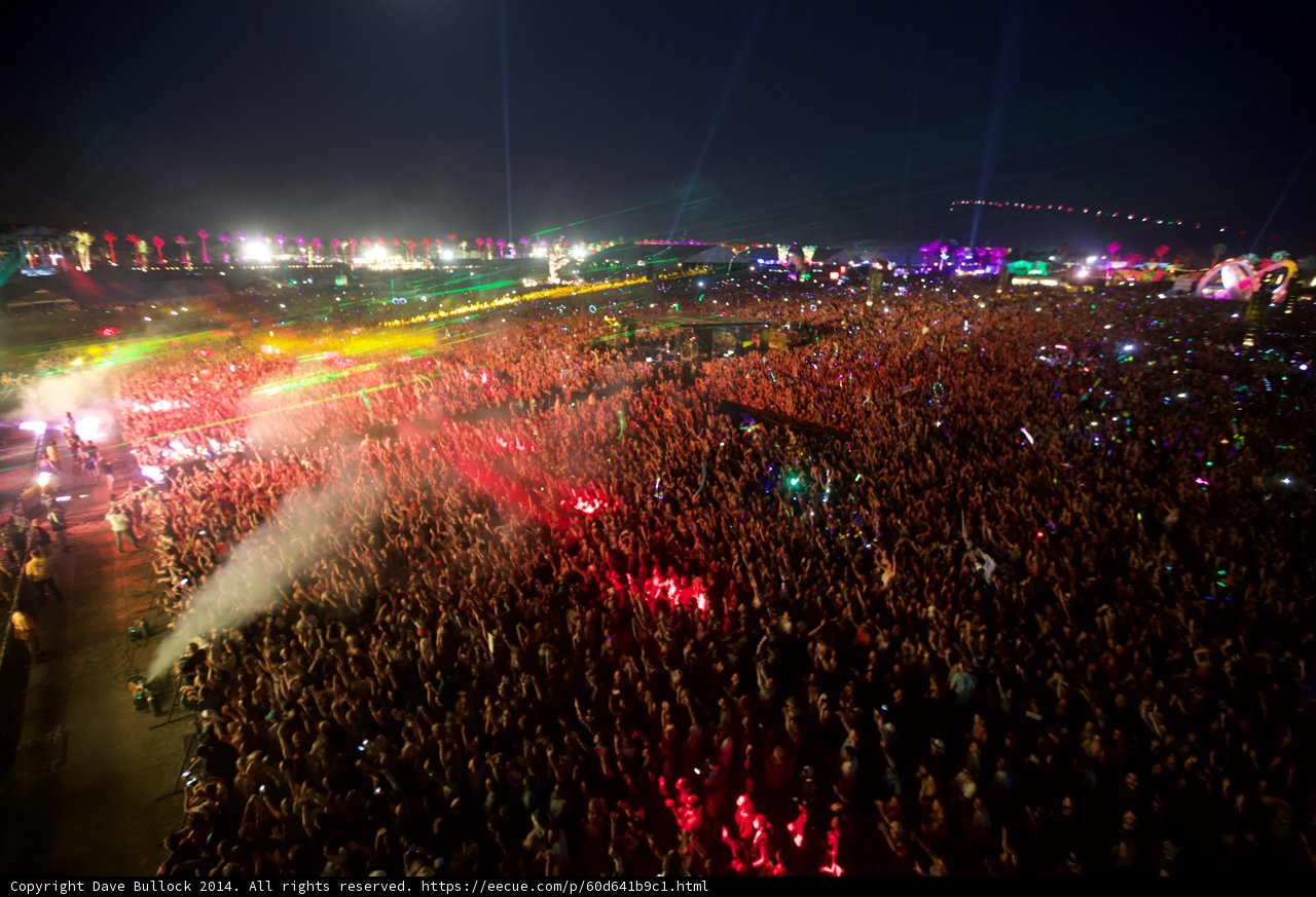 Illuminating Night at Coachella
