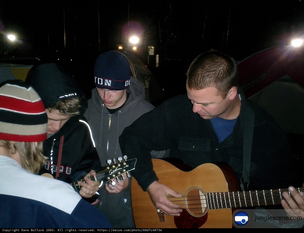 Guitar Rhapsody under the Night Sky