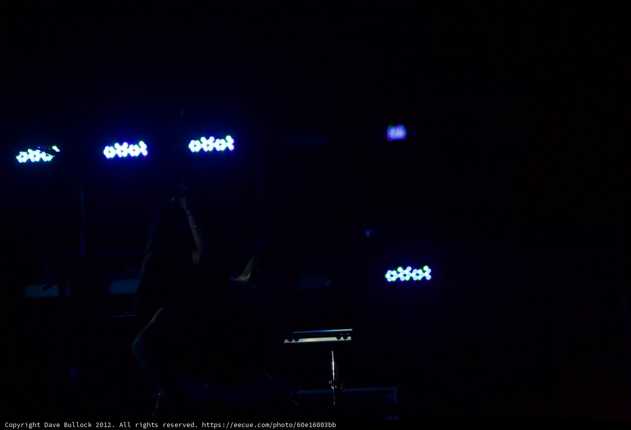 Blue Hues on the Coachella Stage