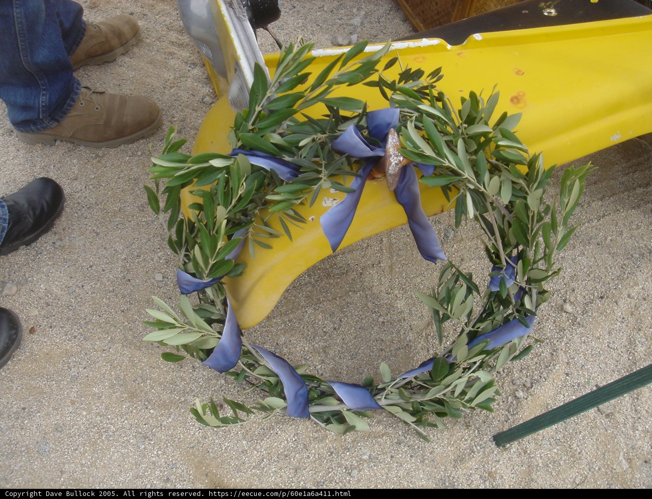 The Yellow Truck with Olive Branches