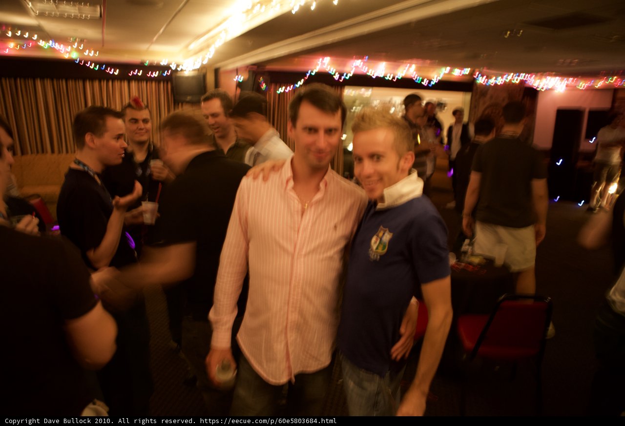 Two Men at Defcon 18 Night Club