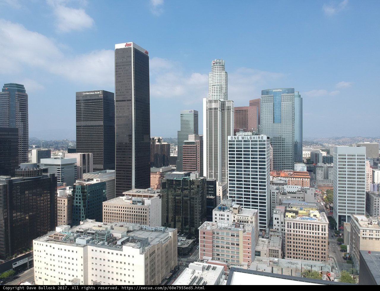 Cityscape from the Top of the Skyscraper