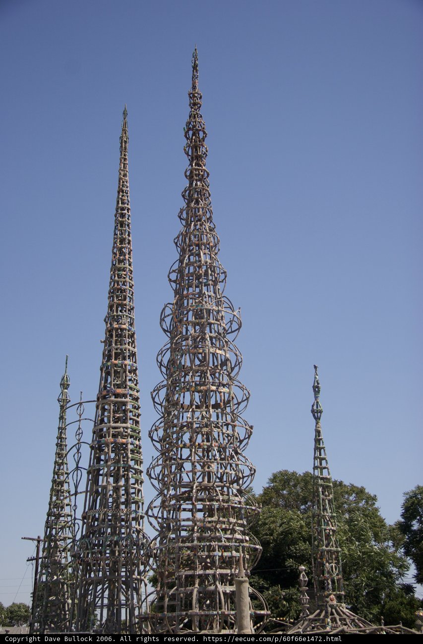 Spire and Towers in the Sky