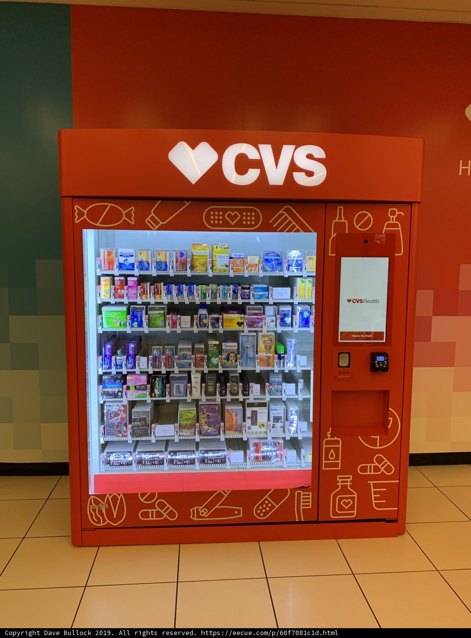 CVS Pharmacy Vending Machine in San Francisco