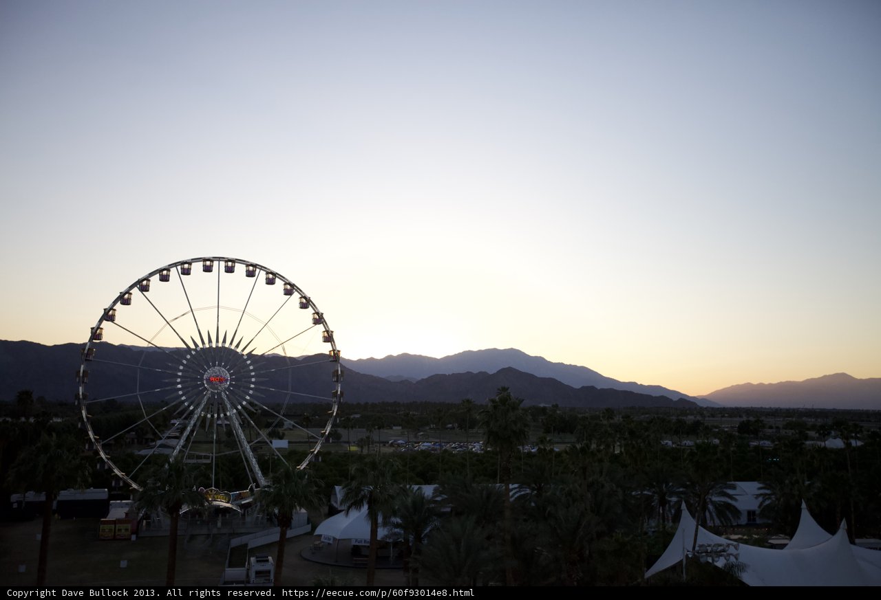 Sunset Ride on the Ferris Wheel