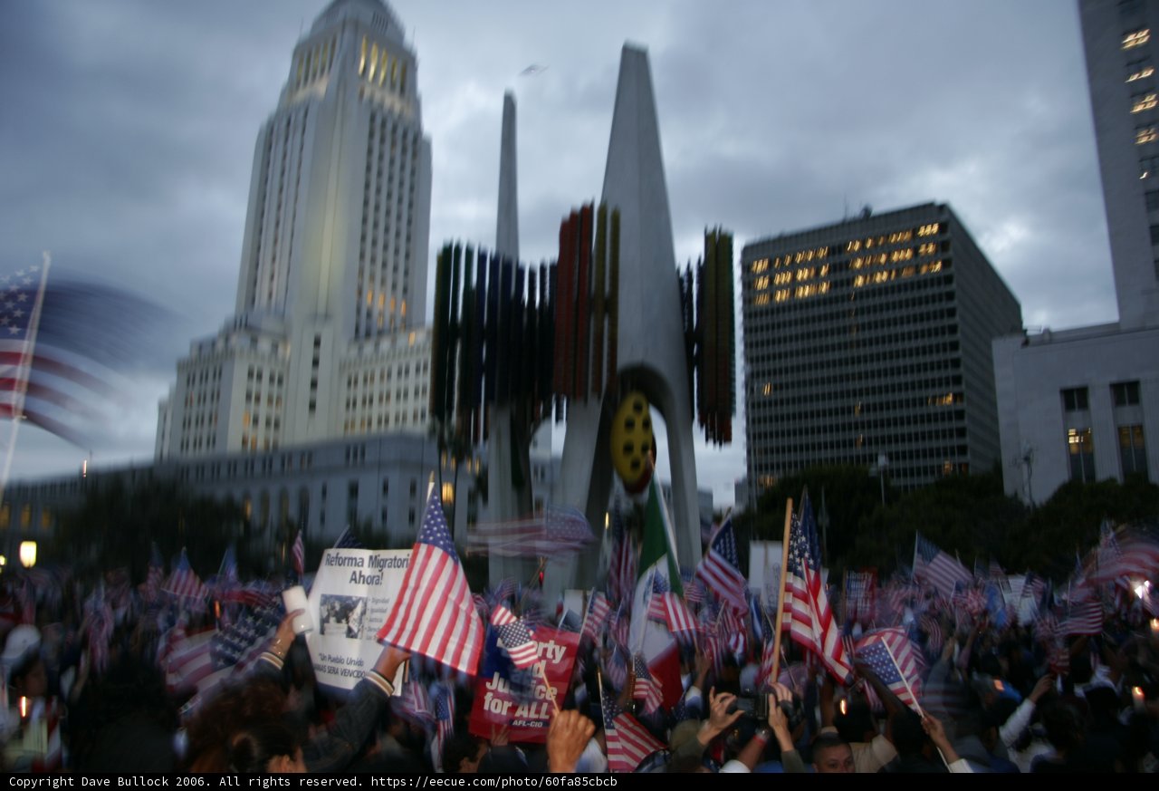 Patriotic Protest in Metropolis