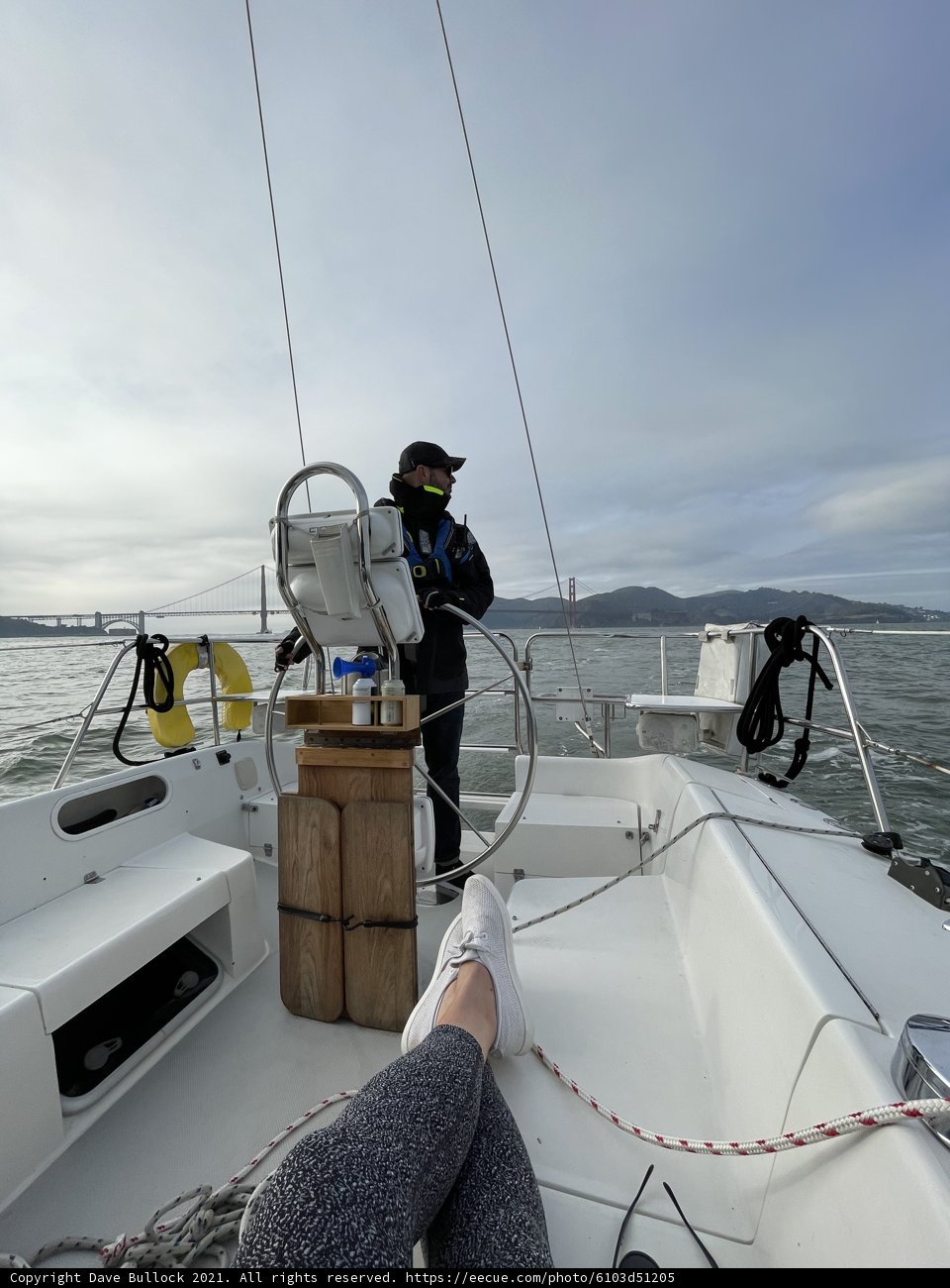 Sailing into the San Francisco Skyline