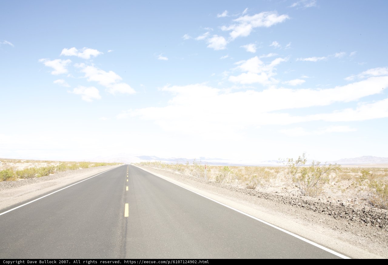 Endless Desert Road