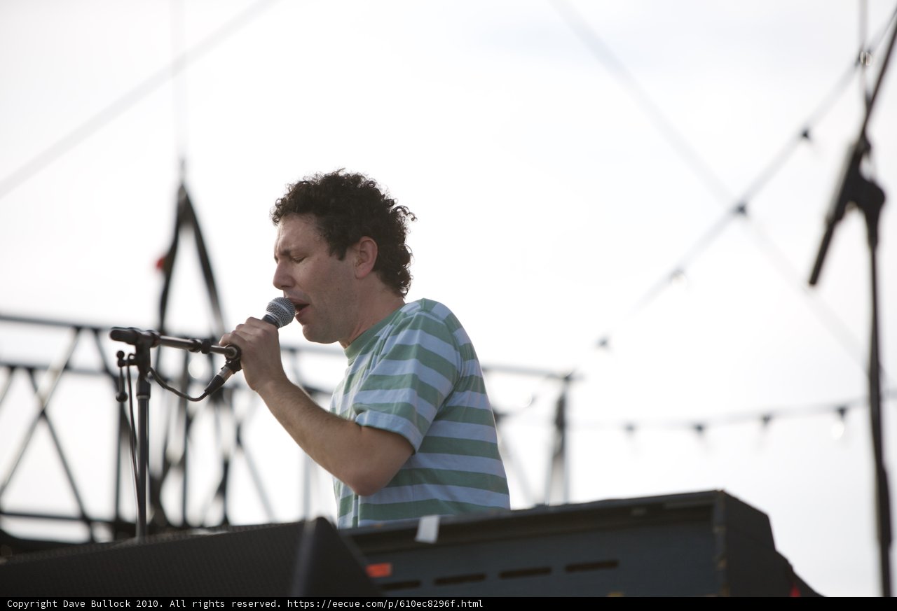 The Frontman Lights Up the Stage