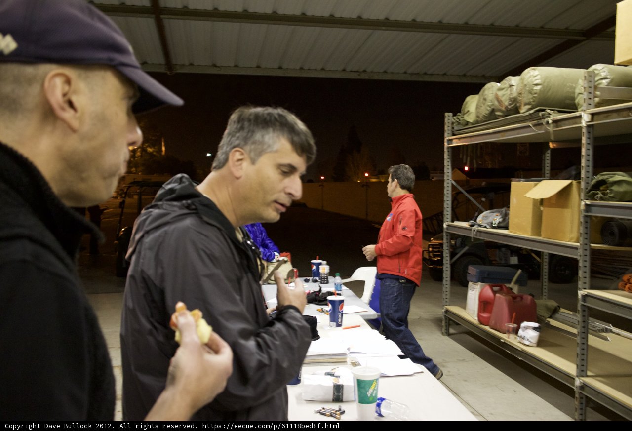 Lunch Break in the Warehouse