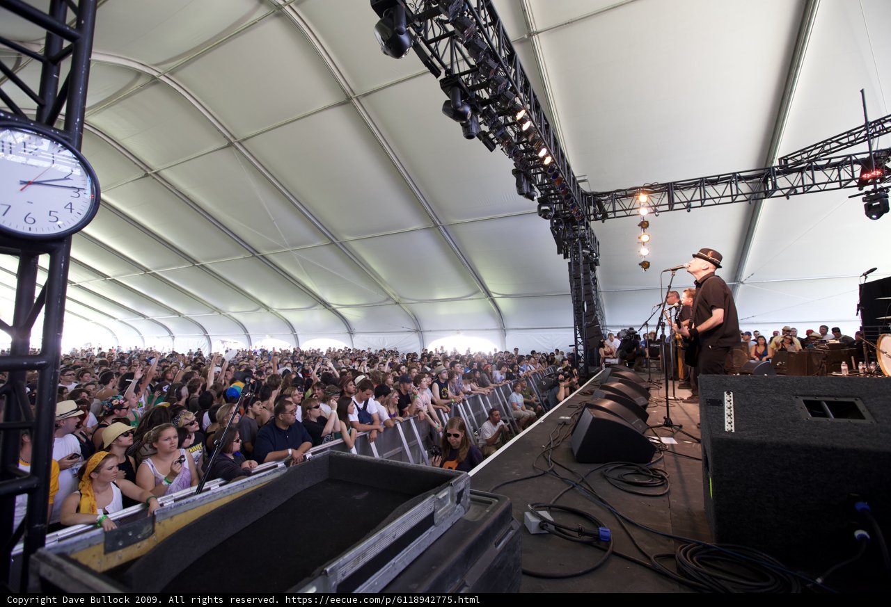 Mike Inez rocking the crowd at Coachella 2009