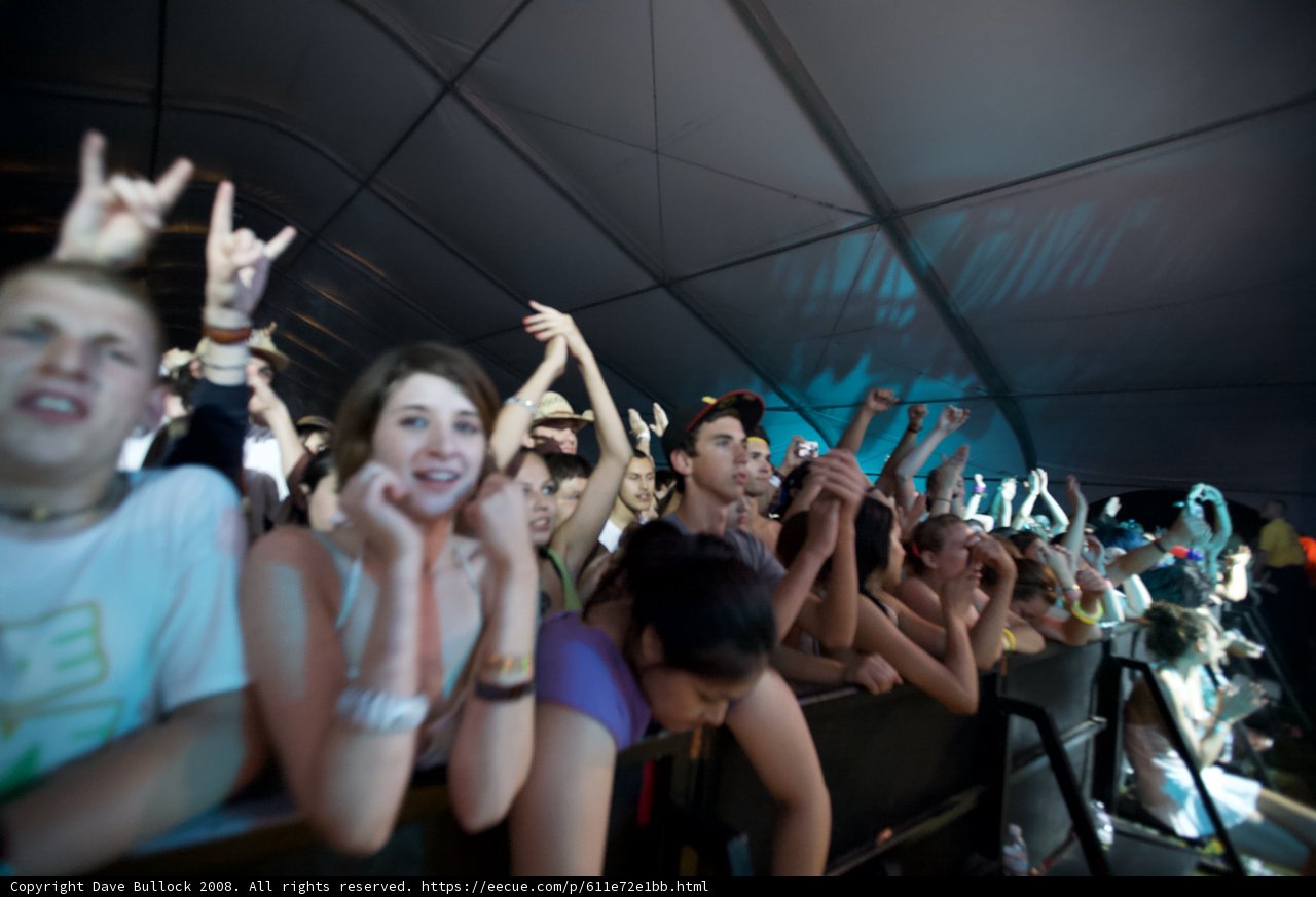 Coachella 2008 Crowd Goes Wild