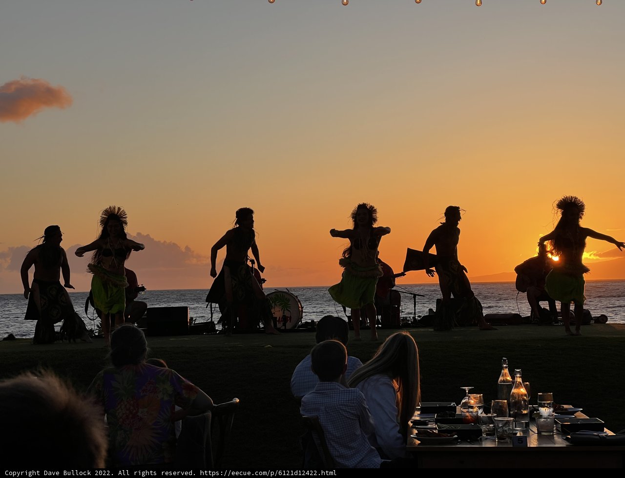 Sunset Hula Dance