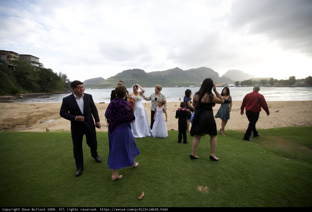 Wedding Ceremony on the Hillside