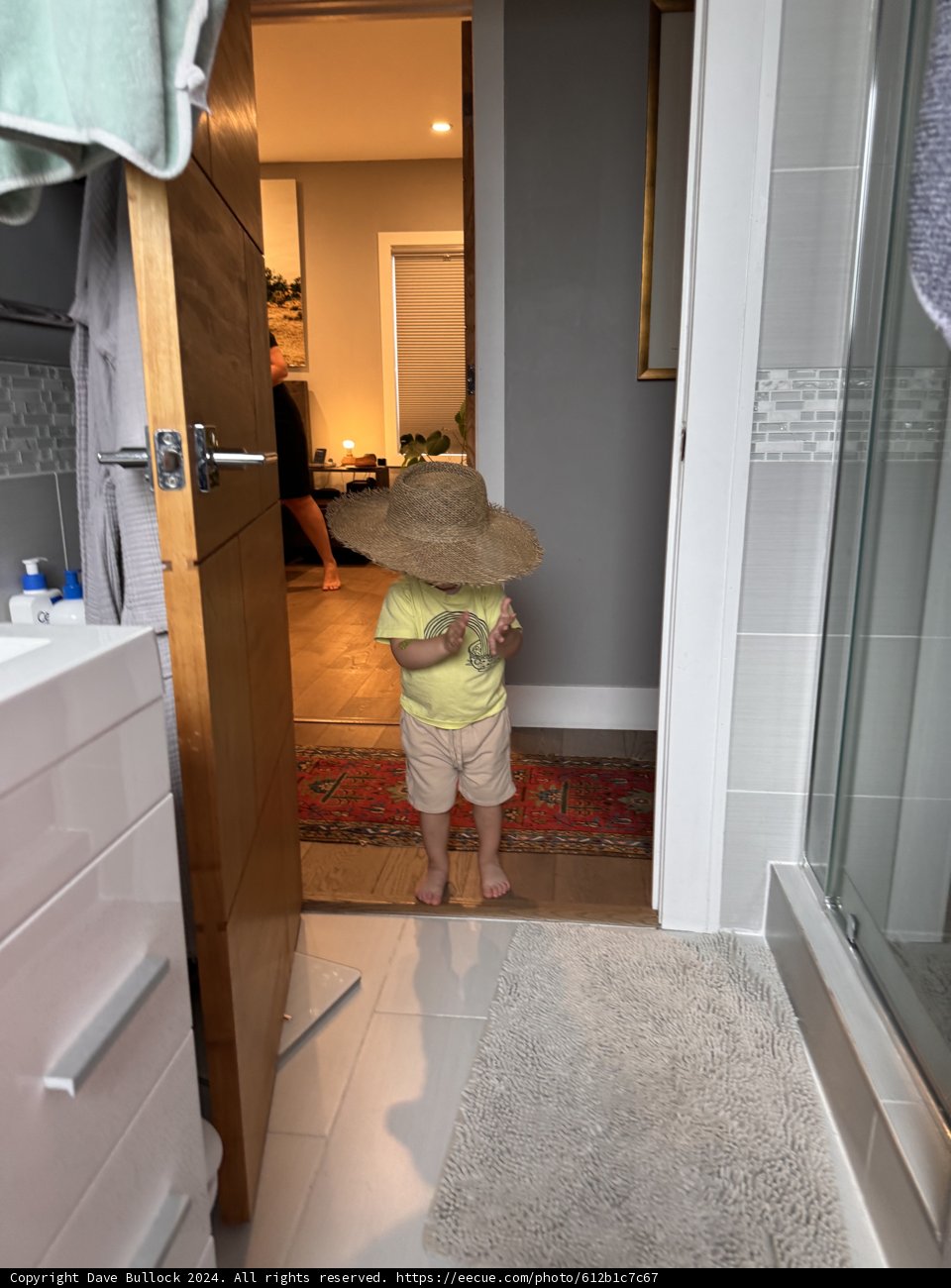 A Little Explorer in a Big Hat