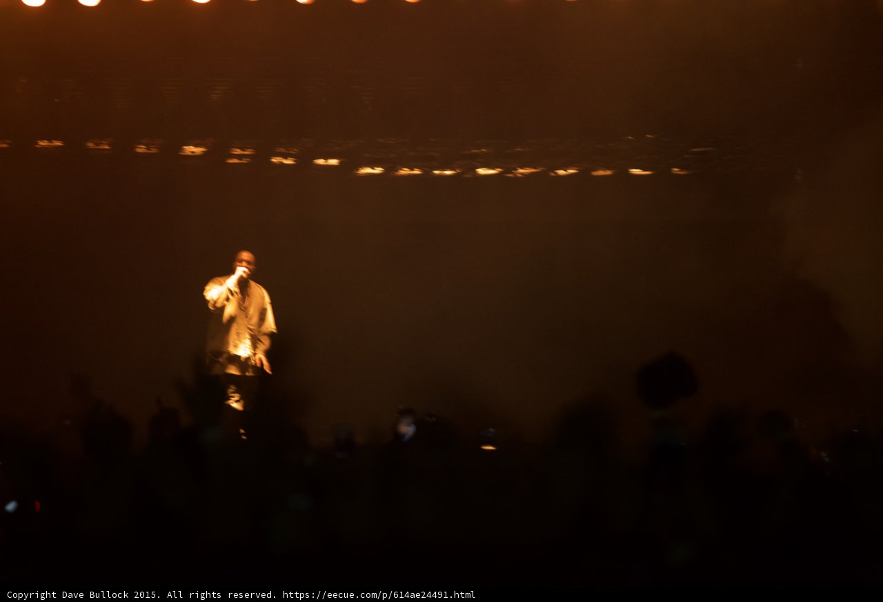 Kanye West Motion Blur Stage