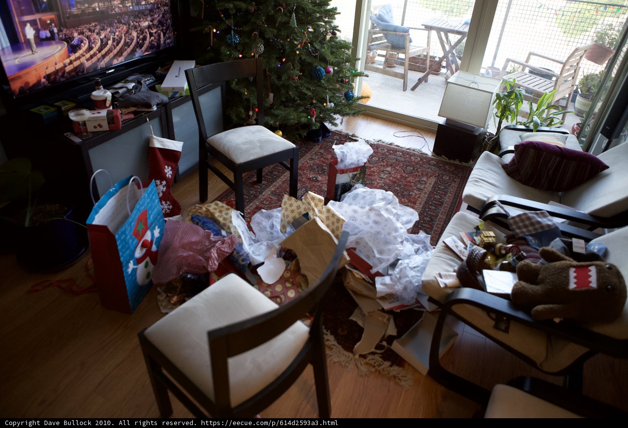 Cozy Christmas Living Room