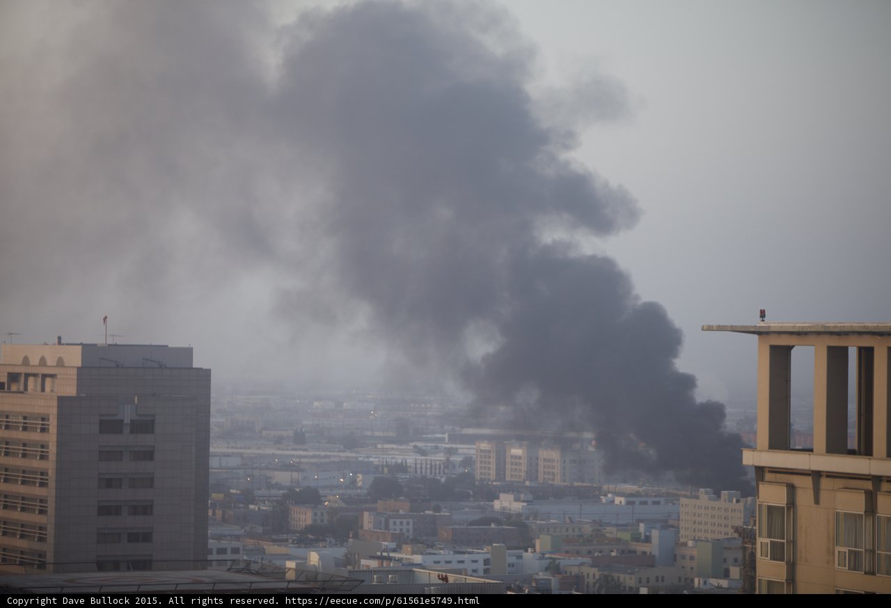 Massive Smoke Plume Expansion
