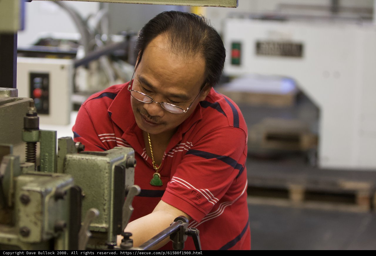 Working on the Machine