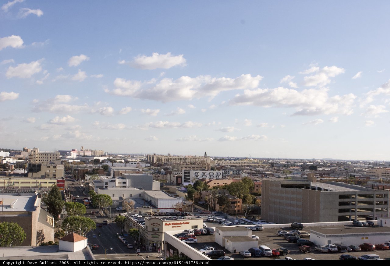 Urban Cityscape from Above