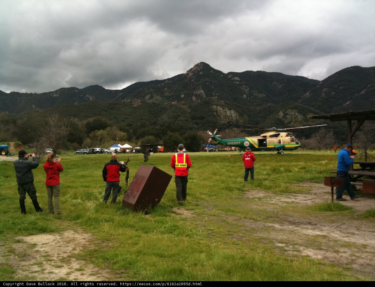 Helicopter Adventure at Malibu Creek State Park