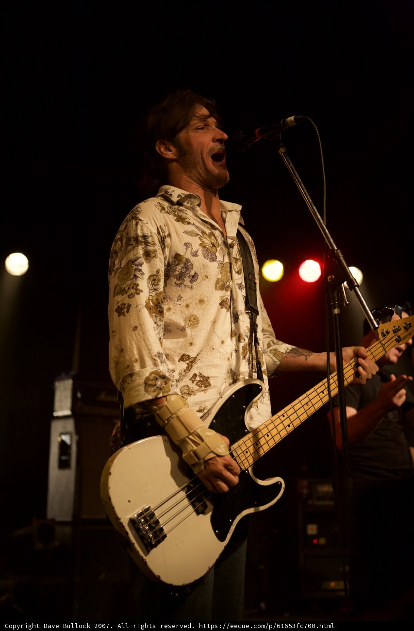 Rocking the Crowd with his Guitar
