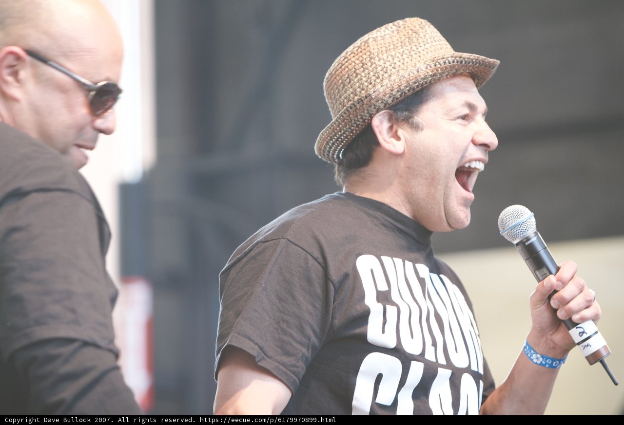 The Entertainer with a Mic and a Hat