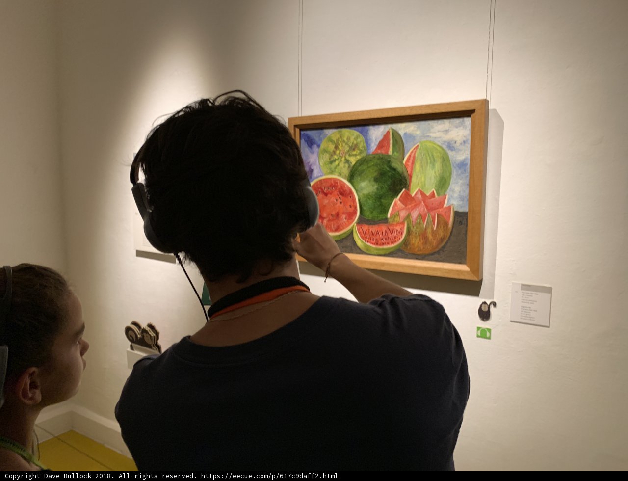 Admiring Contemporary Art