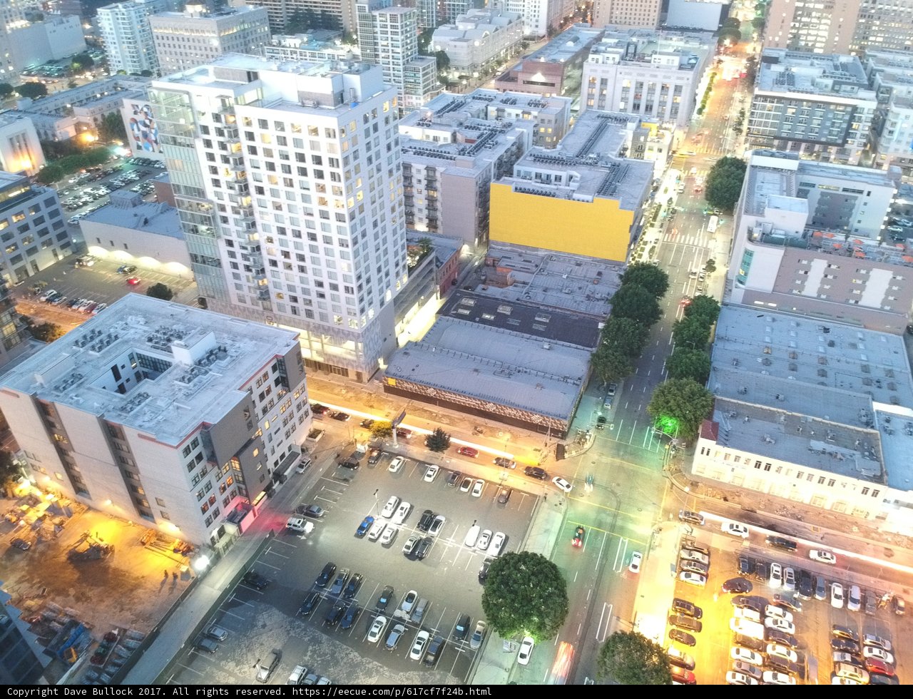 Dusk falls on the City of Angels