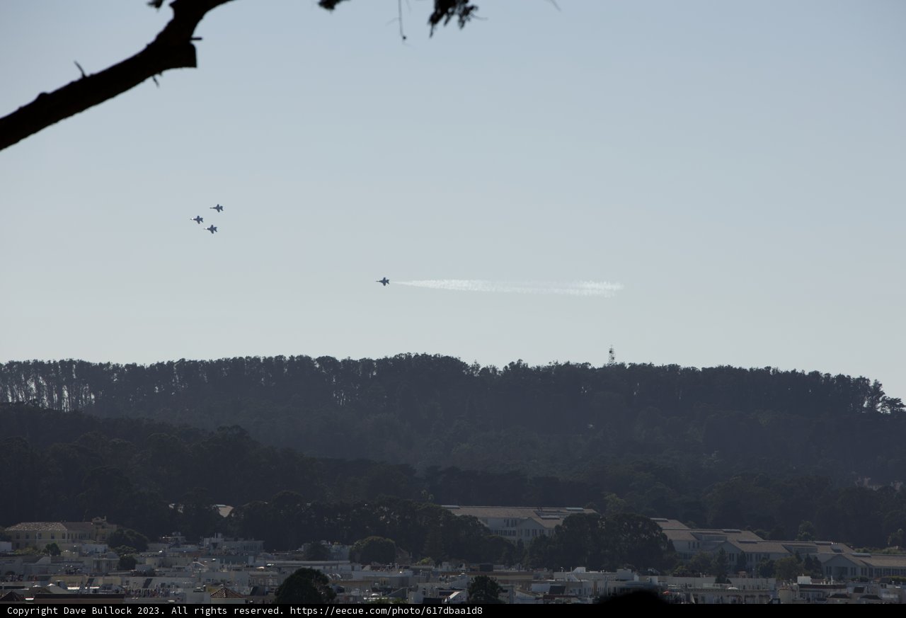 Spectacular Sky Show at Fleet Week Air Show, 2023