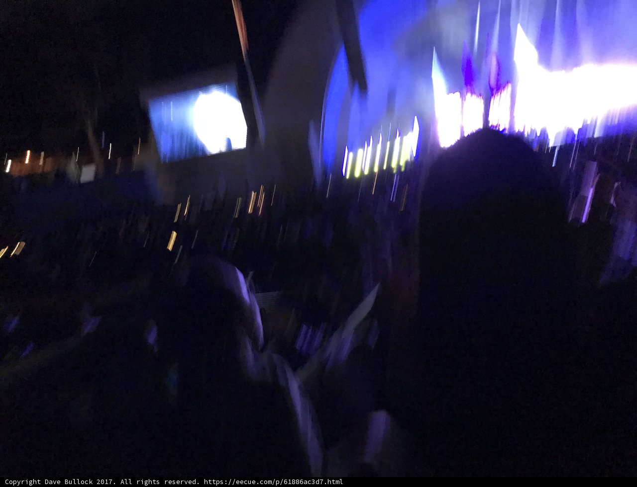 Blurred Sensations at the Night Club