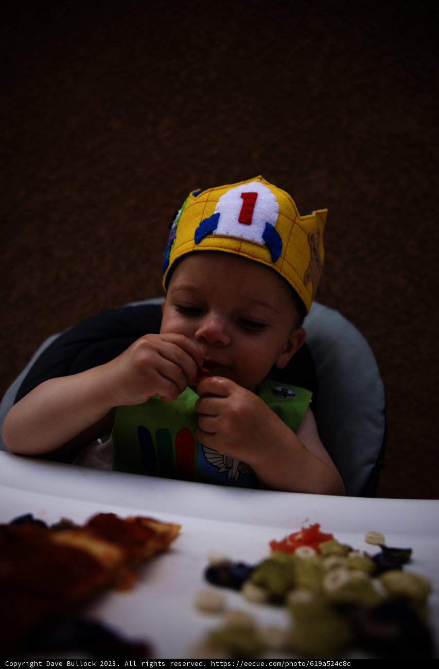 Wesley's First Pizza Adventure