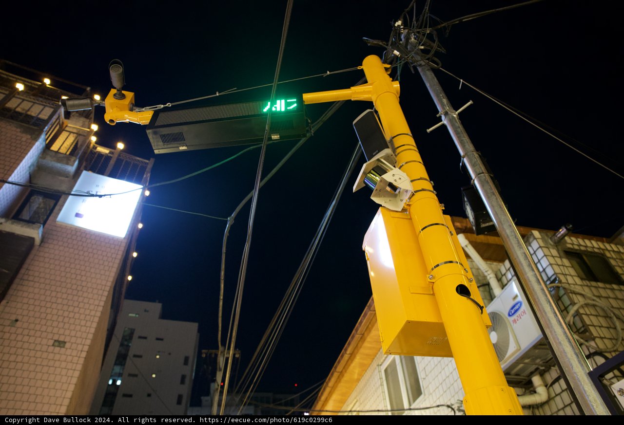 The Midnight Hues of Urban Lights