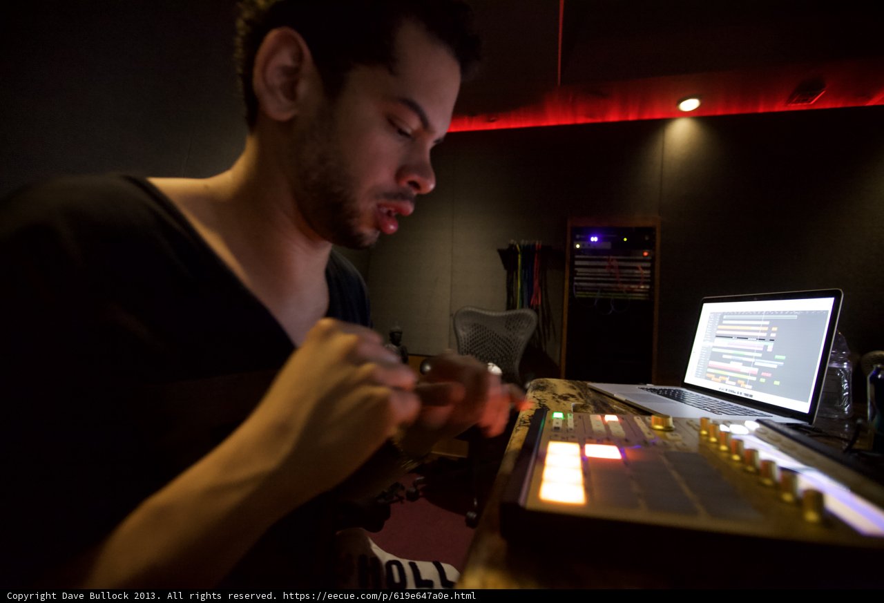 Working in the Studio