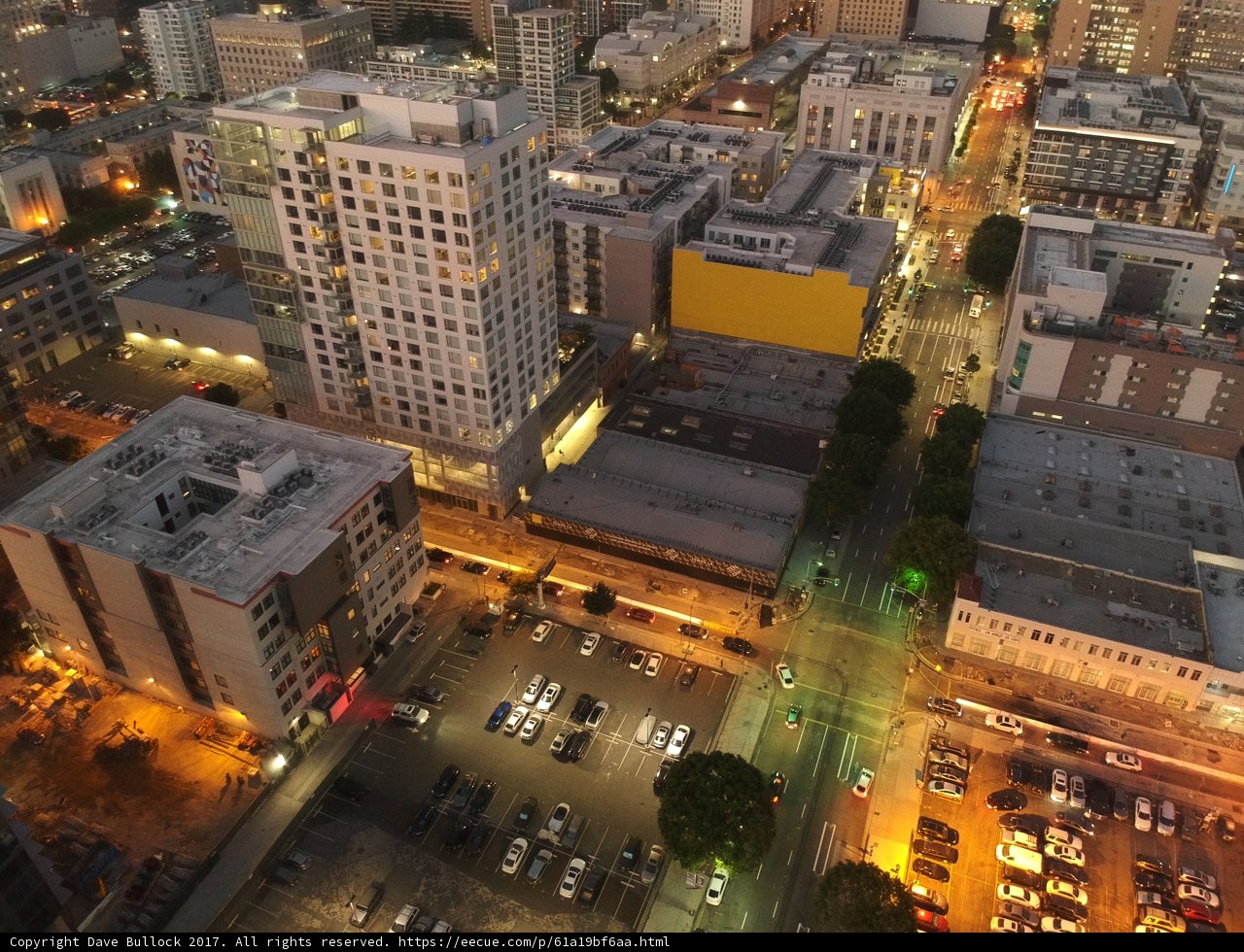 The Sparkling Urban Landscape of Los Angeles at Night