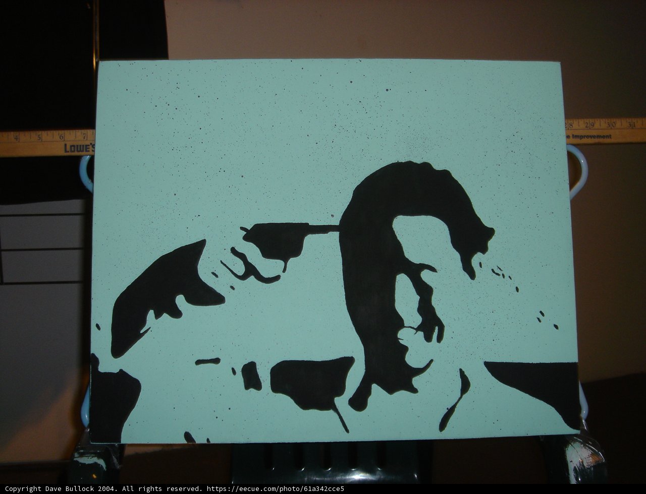 The Silhouette of a Gunman