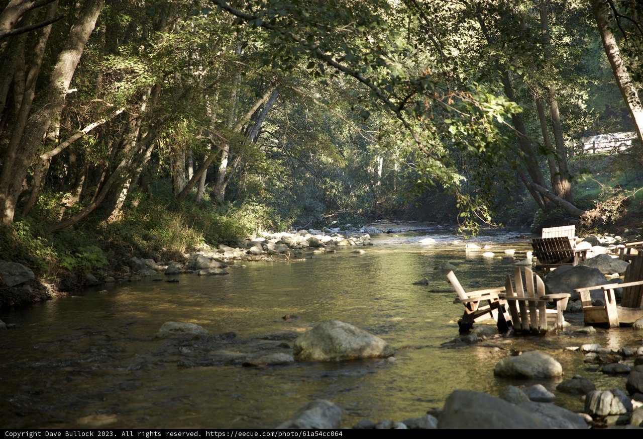 Tranquility at Big Sur: A Bridge over Calm Waters