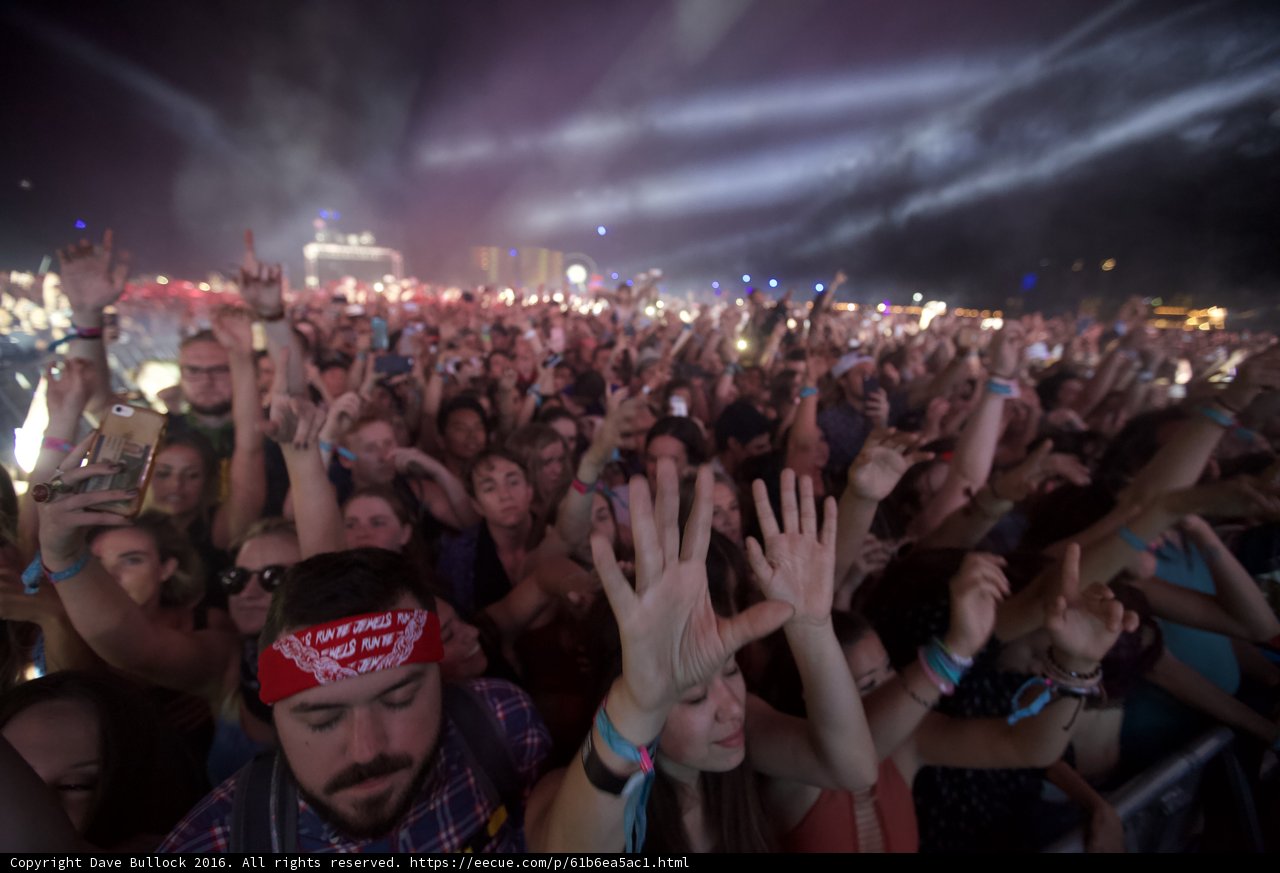 Coachella Crowd Goes Wild
