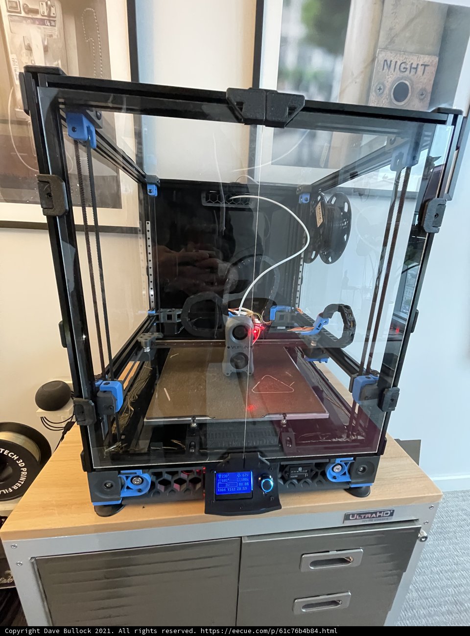 3D printing on the desk