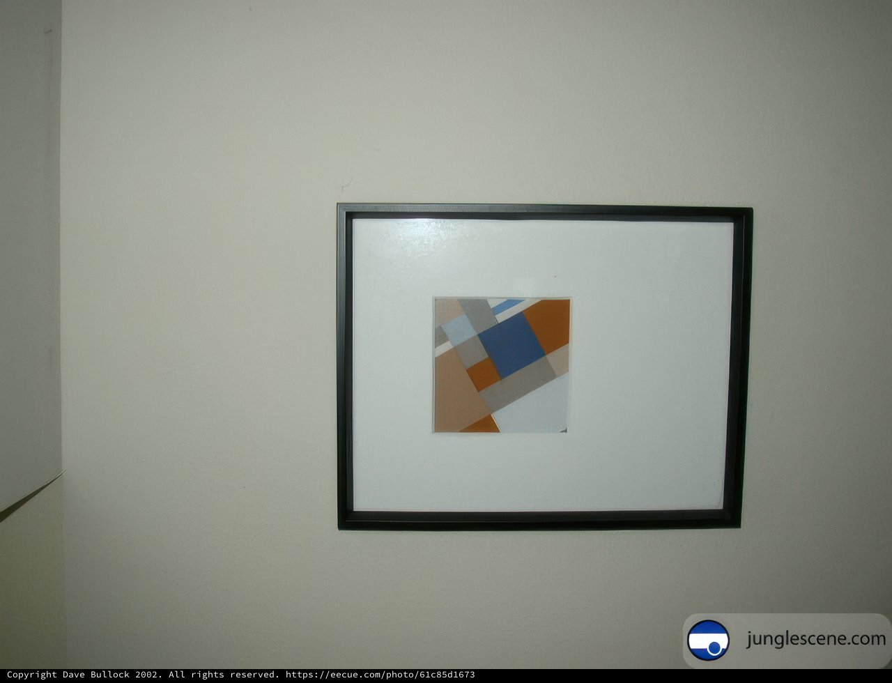 Modern Art Painting in a Frame