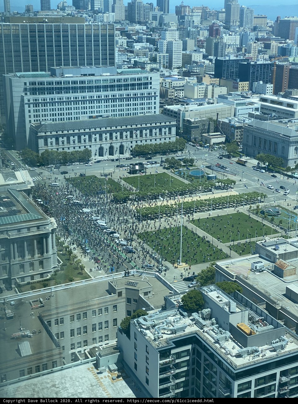 Aerial View of San Francisco Cityscape