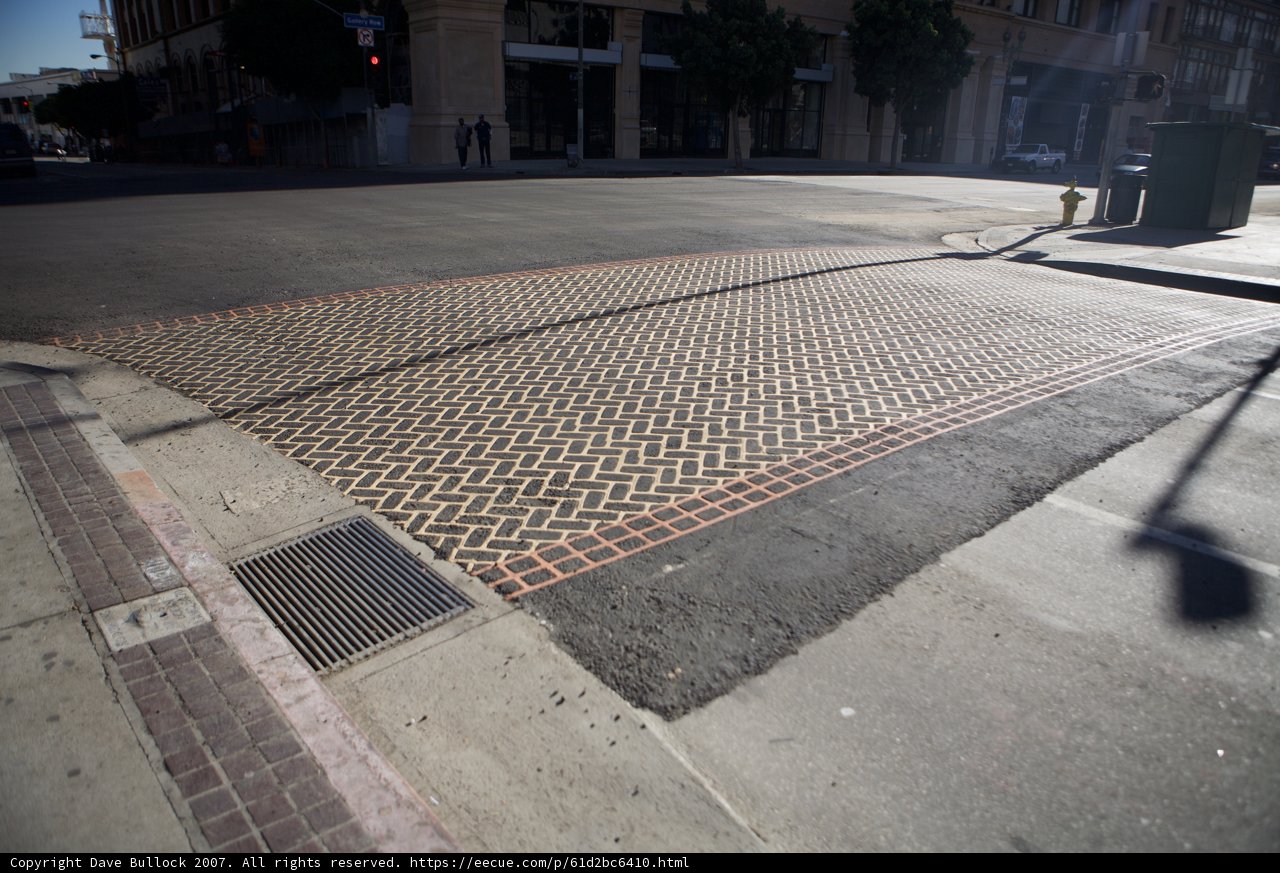 Busy City Intersection