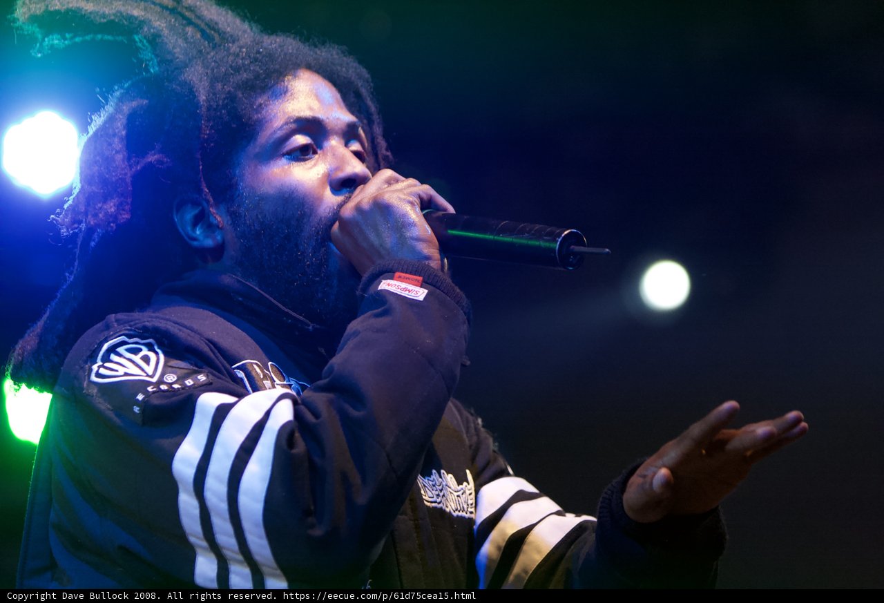 Murs Rocking the Coachella Stage