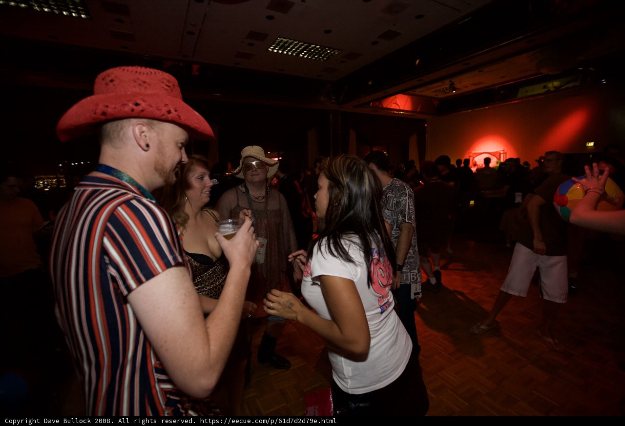 Cowboy Hat in the Crowd