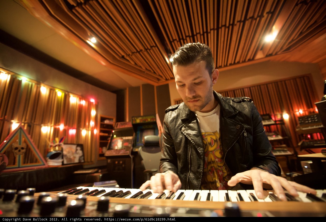 Leather-Clad Pianist