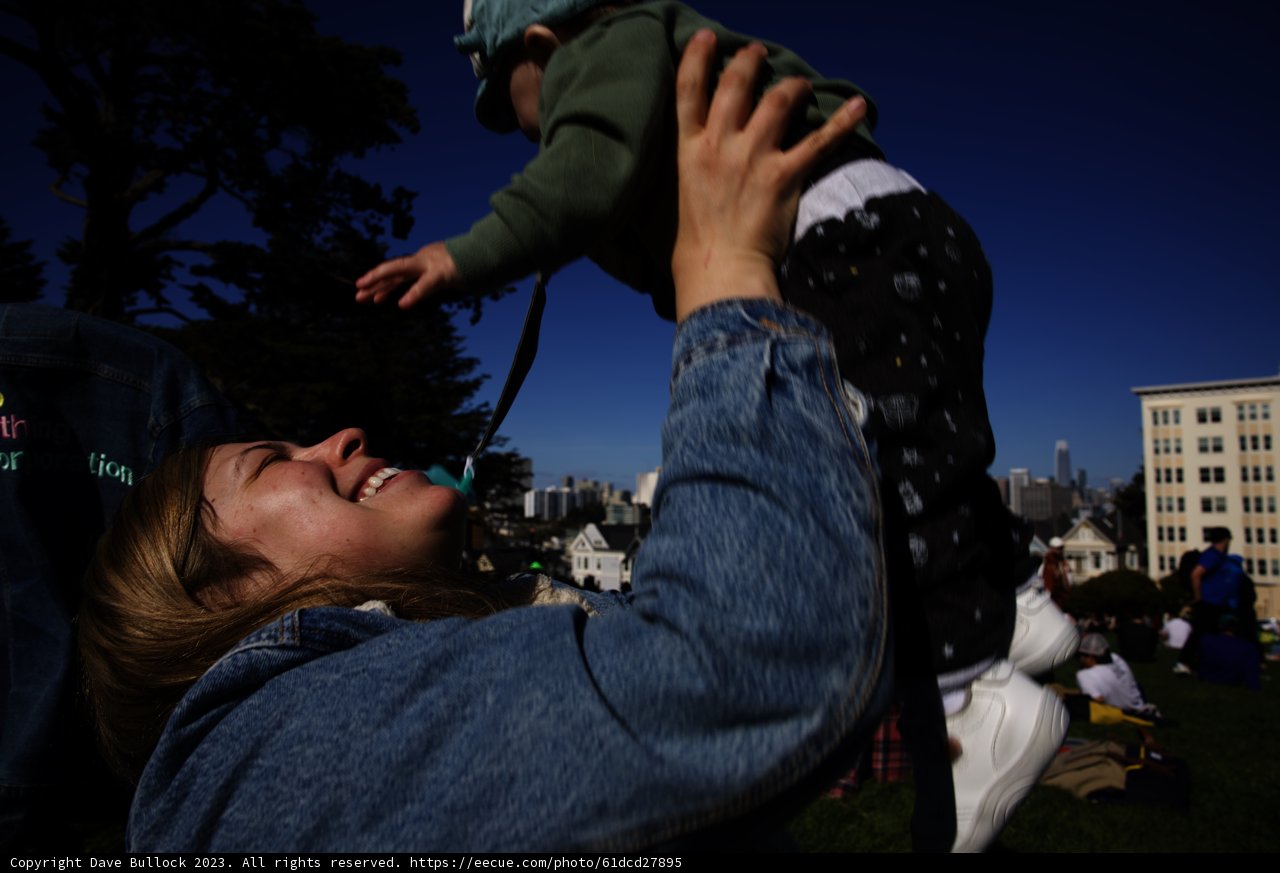 Joyful Moments at Alamo Square