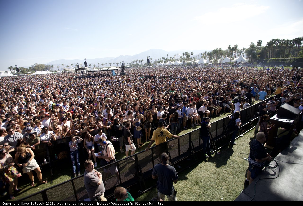 Coachella Sunday Crowd