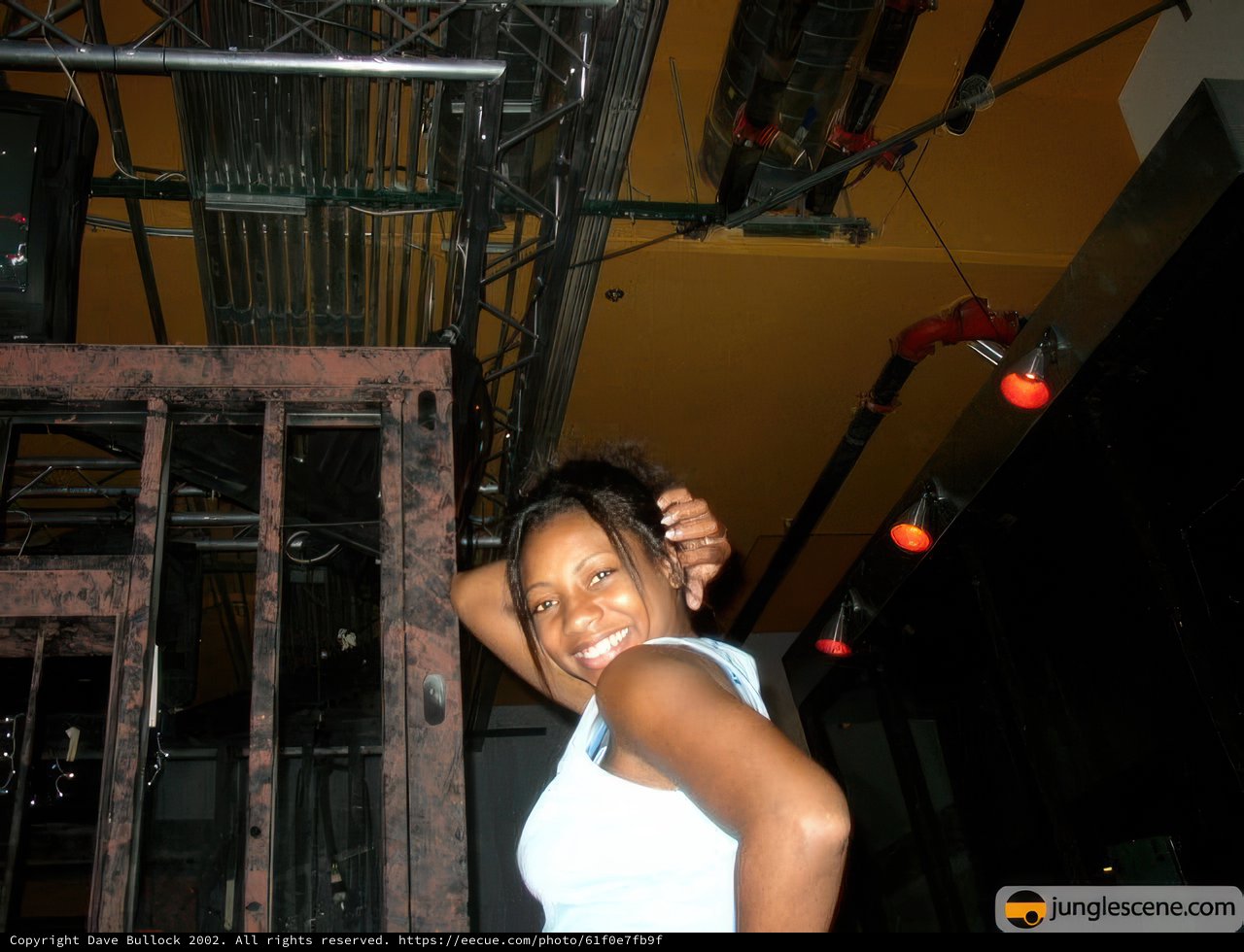 Spotlight on Crystal T in the Nightclub