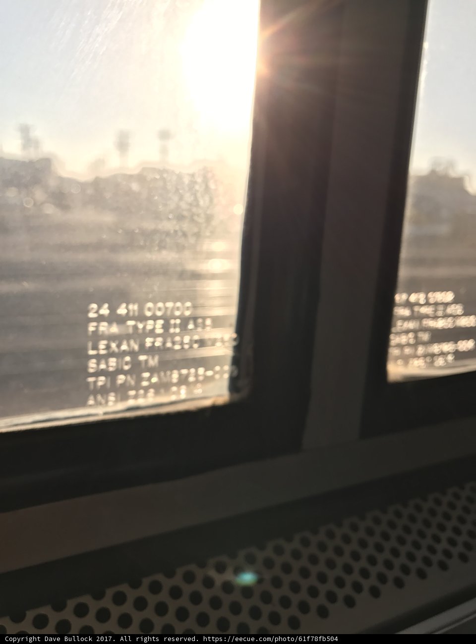 Sun Flare Through Window