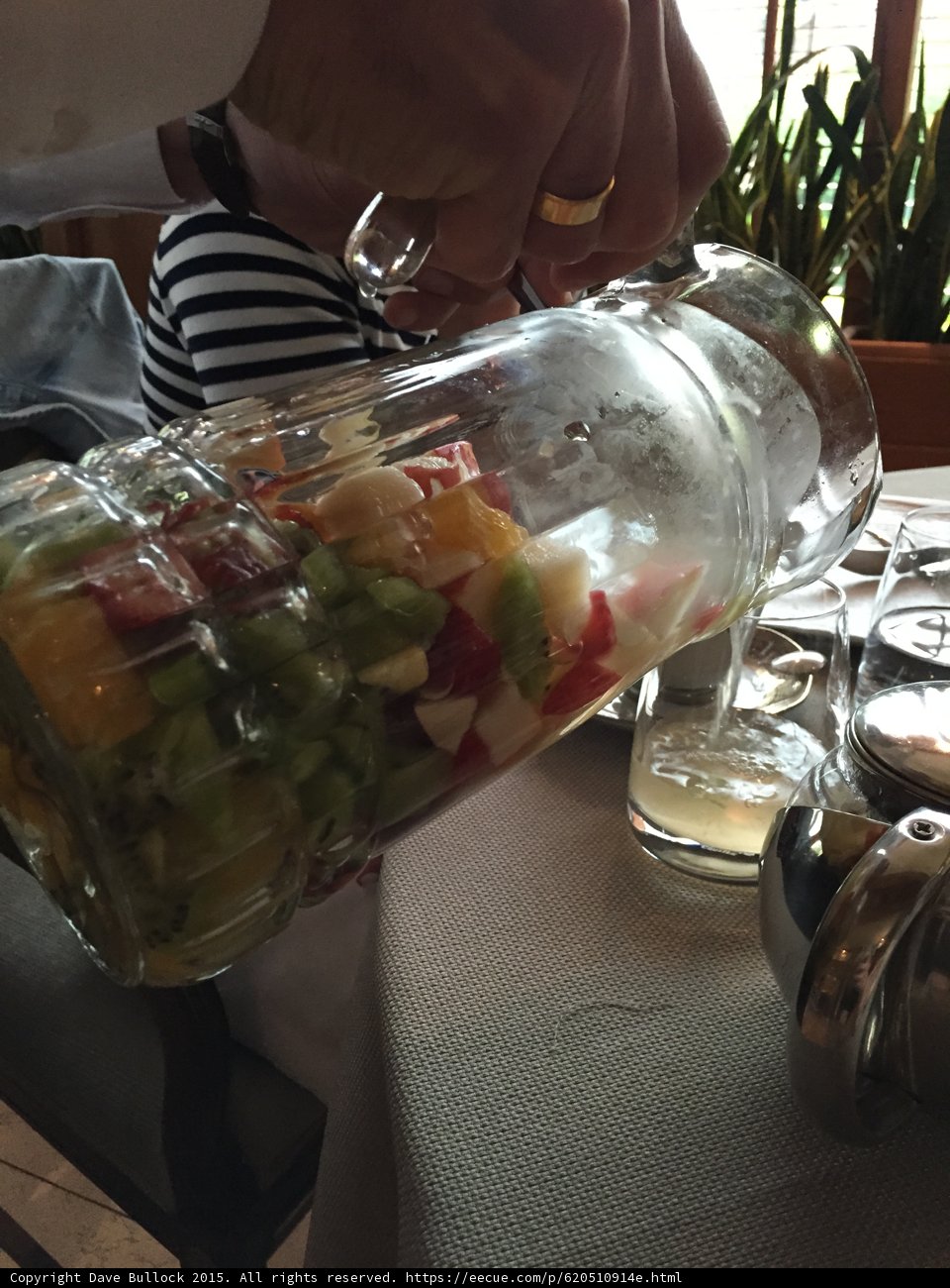 Fruit Kompot Close-up